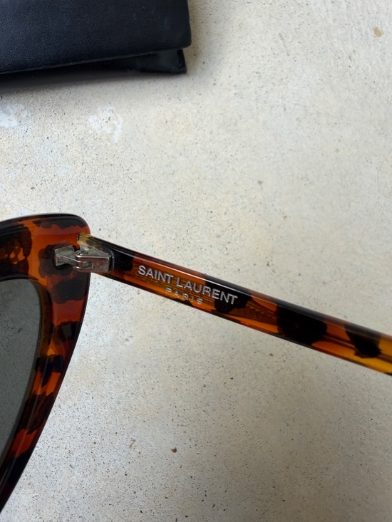 Saint Laurent Loulou sunglasses 181 SL181 Marble Havana Brown Heart Sunglasses main image 5